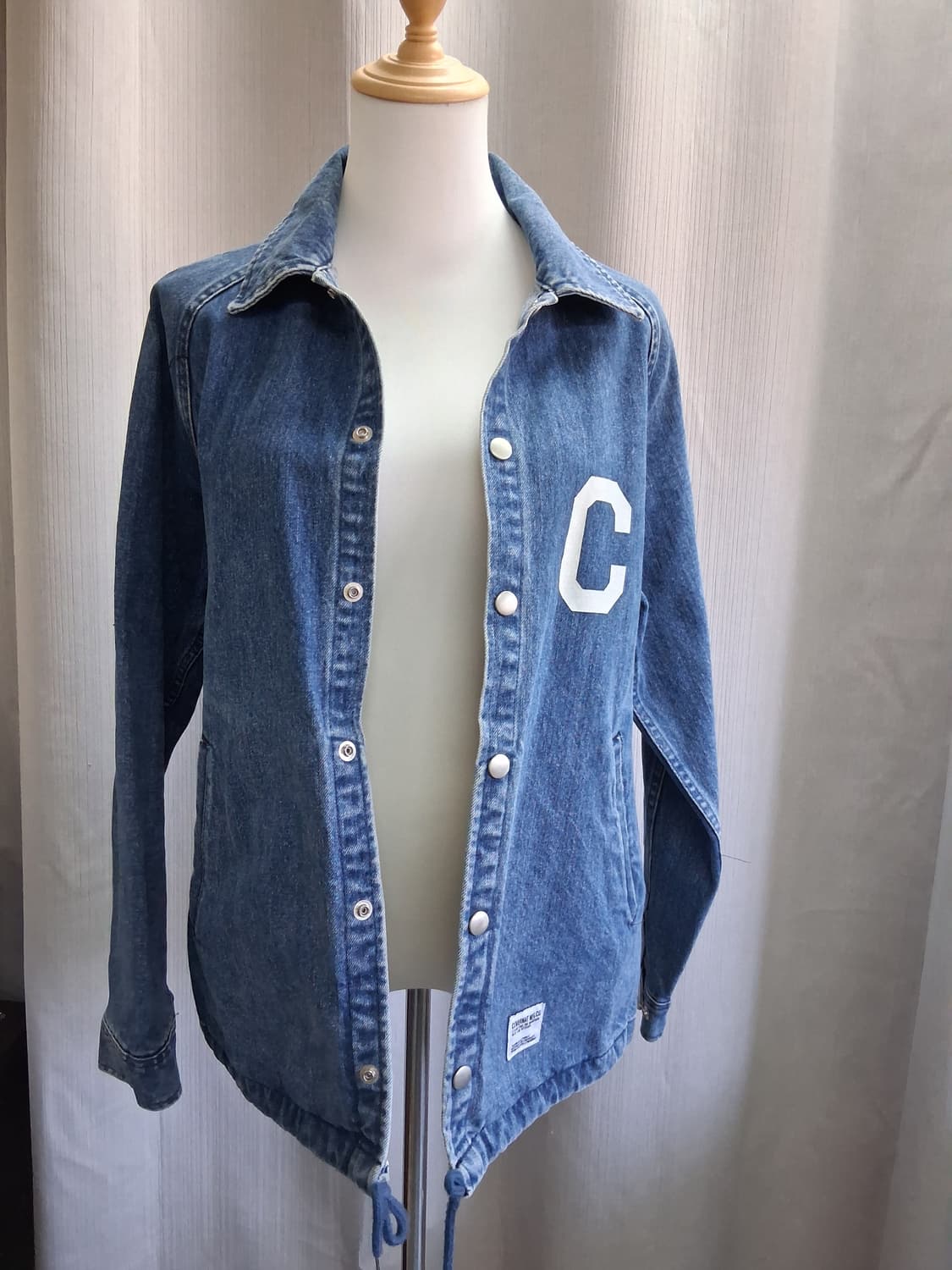 커버낫 데님 코치 자켓 미디움 상품이미지4