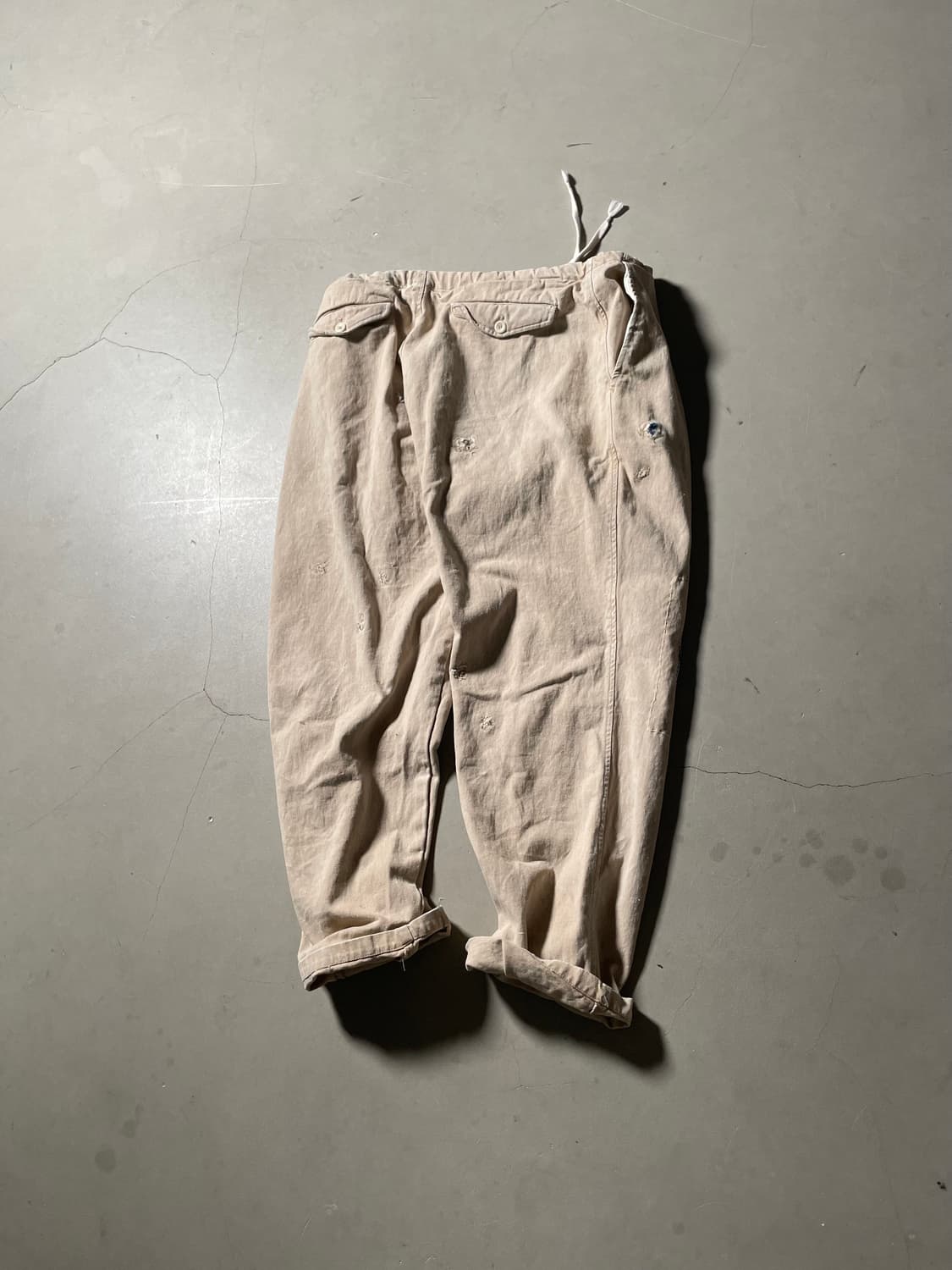  KZ Atelier Damage Patch Easy Pants 상품이미지4