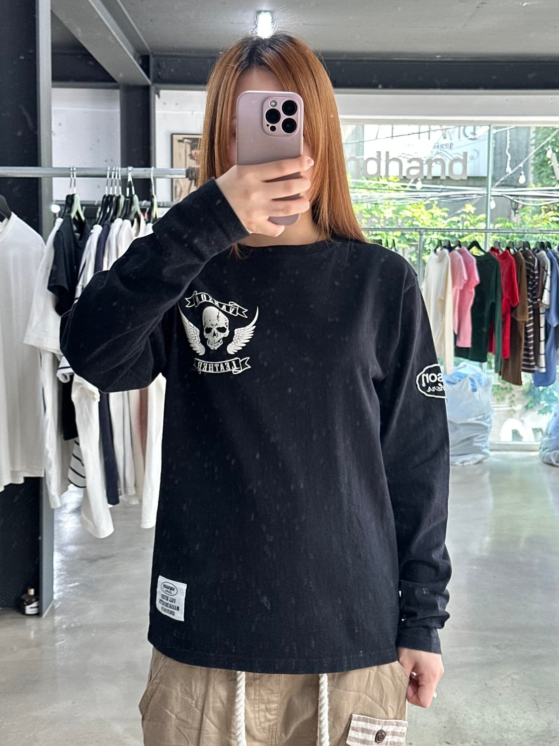 벤슨 스터드큐빅 스컬 본 롱슬리브 상품이미지4