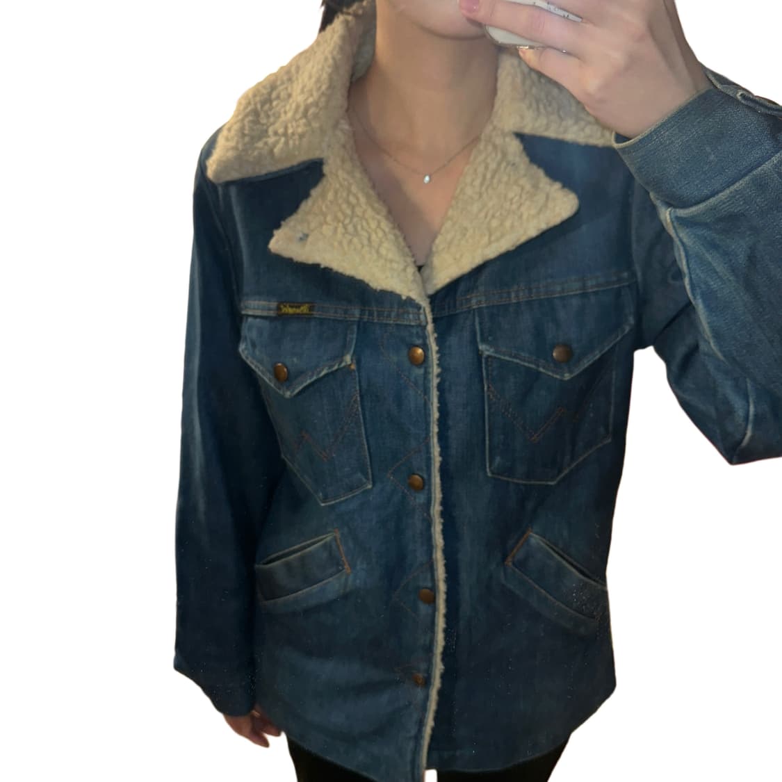 랭글러 70s 데님 쉐르파 자켓 (S) USA 상품이미지5