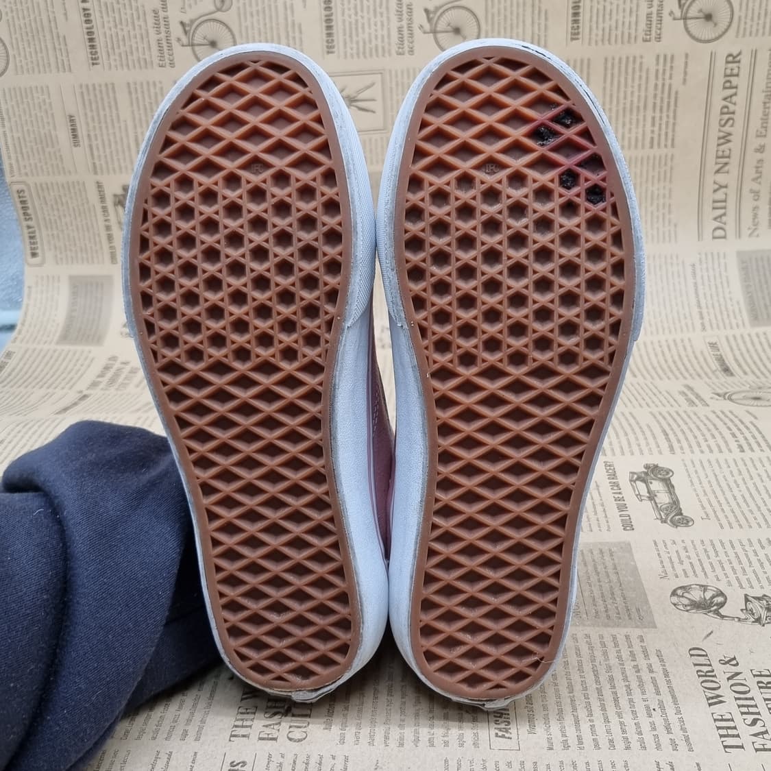 반스 올드스쿨 핑크 스니커즈235 상품이미지3