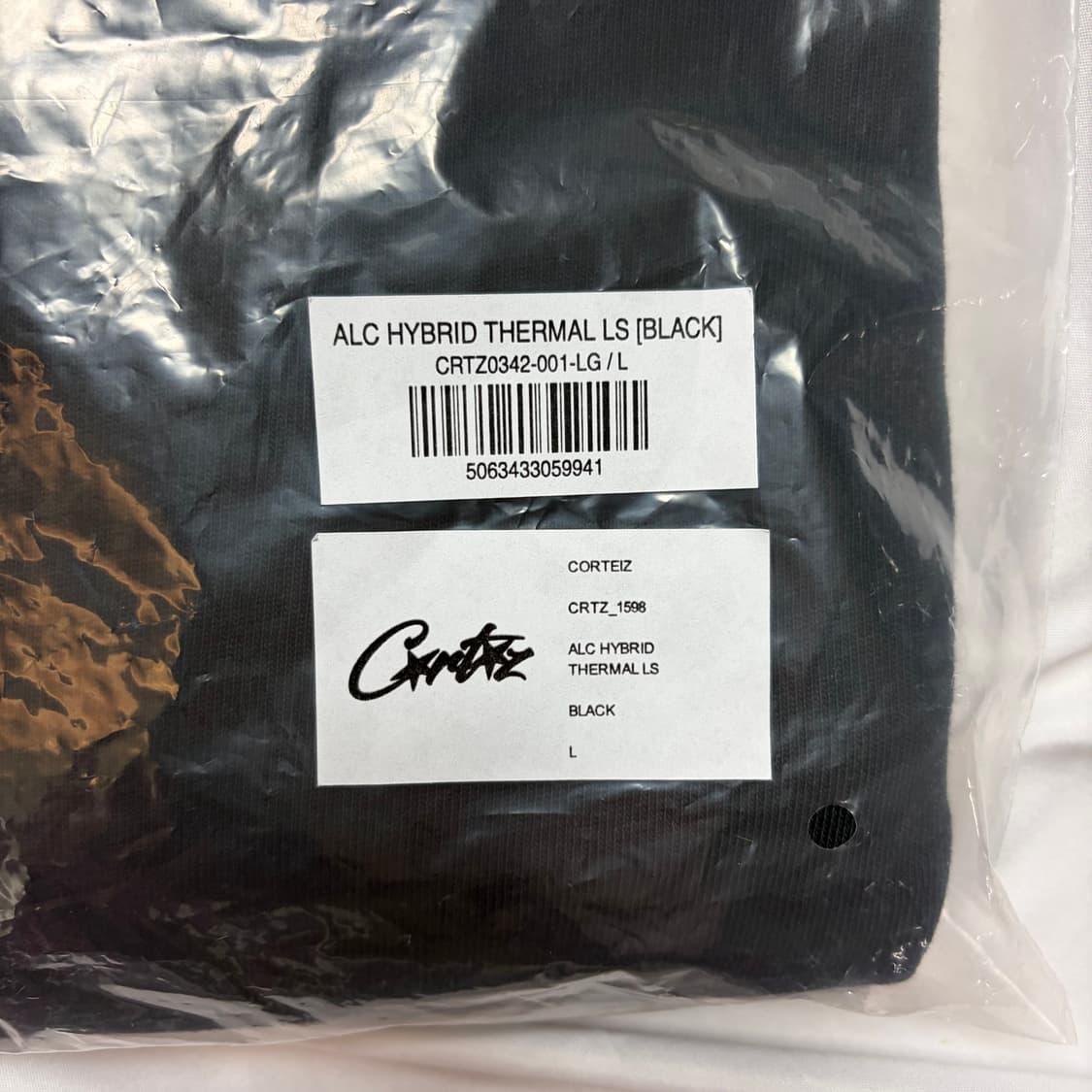 (새상품) [L] 코르테이즈 corteiz 하이브리드 써멀 롱슬리브 상품이미지4