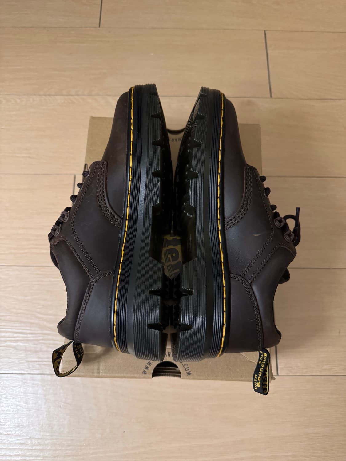 [240] 닥터마틴 리더 다크브라운 uk5 코이세이오 상품이미지4