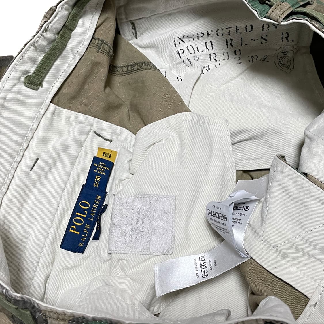 폴로 랄프로렌 립스탑 카모 카고 팬츠 상품이미지6