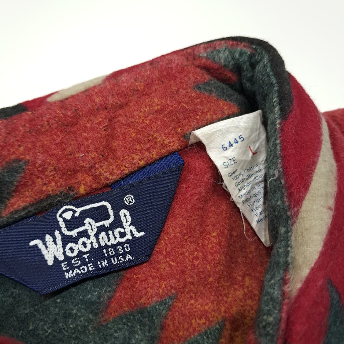 CL185 L 울리치 나바호 울 플란넬 셔츠 상품이미지3