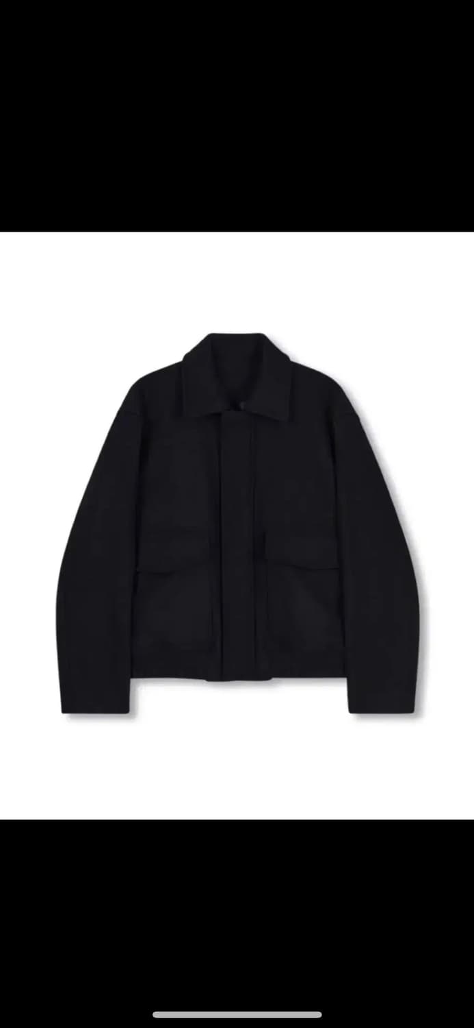 아워스코프 집업 울 자켓 블랙 2 상품이미지1