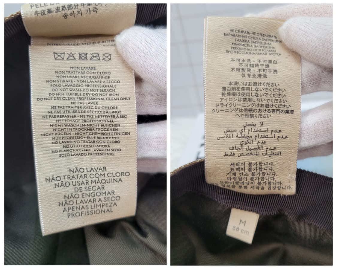 GUCCI 구찌 모자 볼캡 캡 58cm M 사이즈 상품이미지9