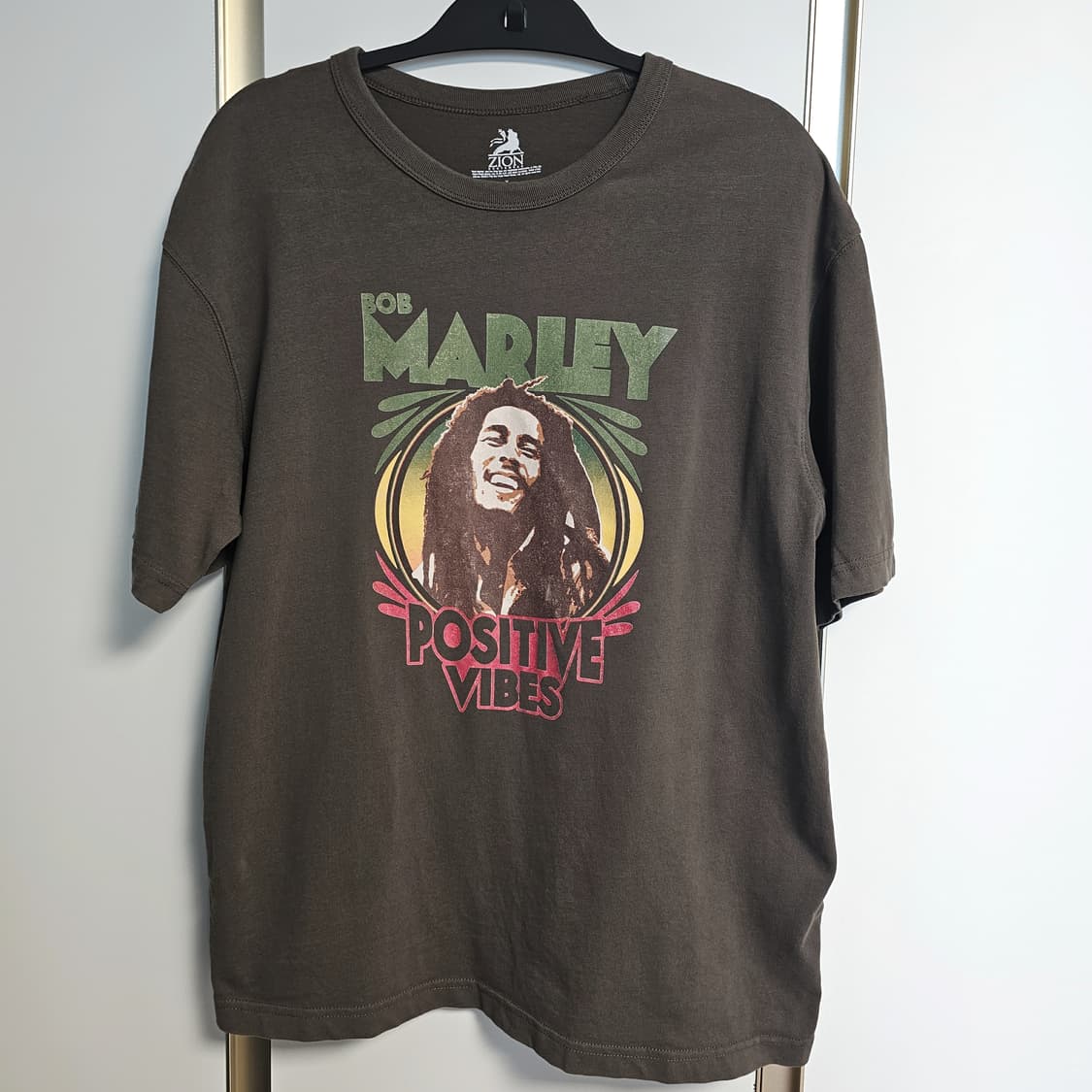 밥 말리 Bob Marley 프린팅 반팔 티셔츠 L 상품이미지1