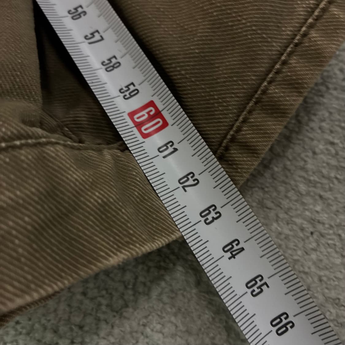 SHANEJEANS 카키색 남성 면 자켓 y2k 95-100 상품이미지7