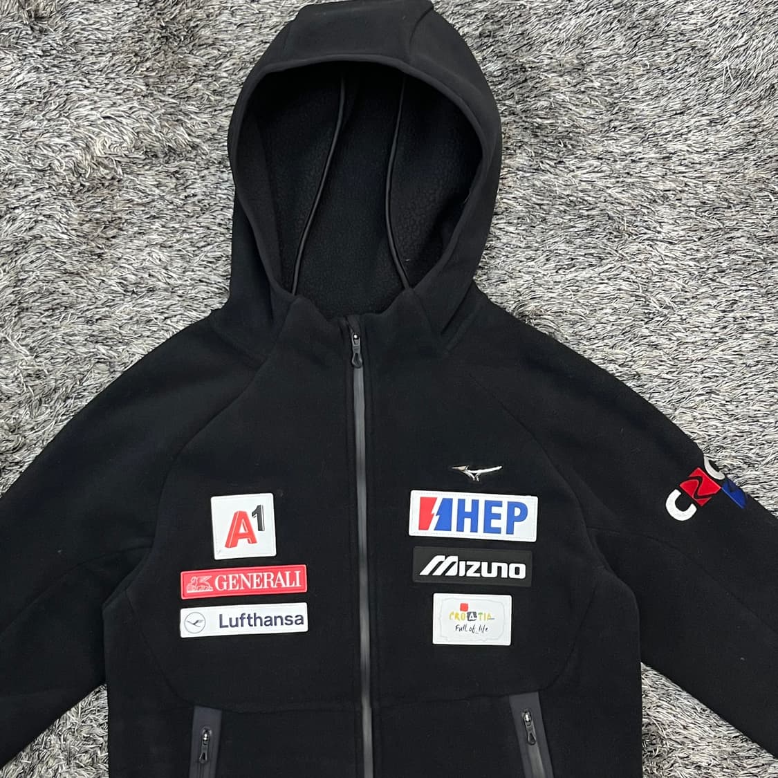 미즈노 레플리키 남성 후드집업 (L) 상품이미지2