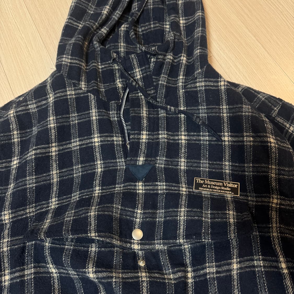 더뮤지엄비지터 패딩재질 후드 상품이미지6