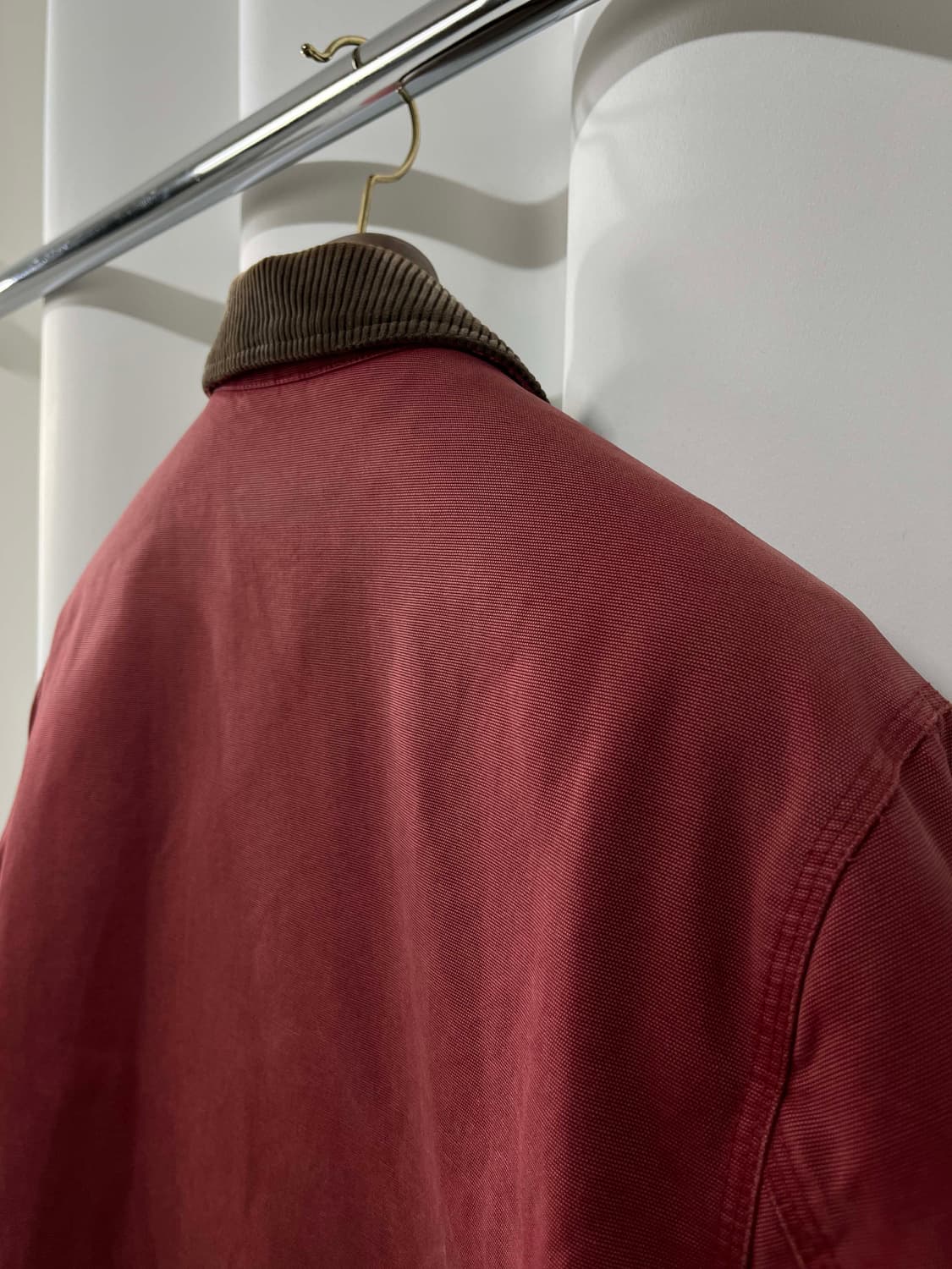 90's 폴로 랄프로렌 91-b 살몬핑크 디스트레스드 디트로이트 워크자켓 상품이미지10