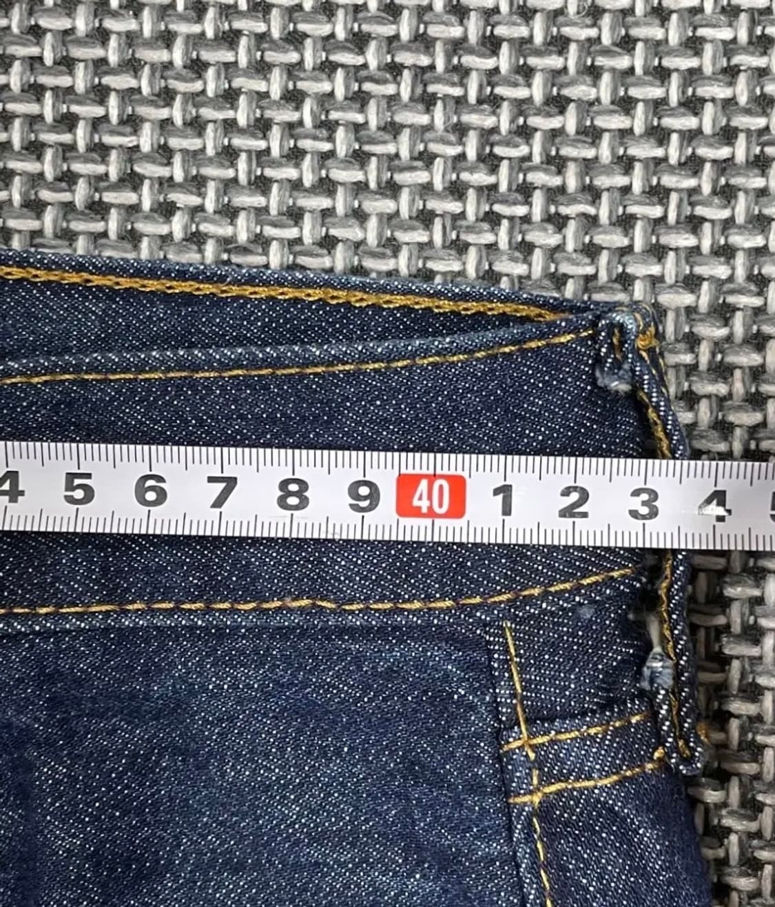 리바이스 501 스트레이트 데님 W33 진청 상품이미지7