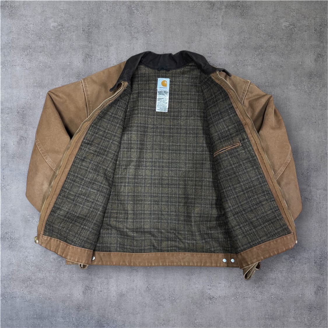 데드스탁급)칼하트 디트로이트 자켓 j97 brn XL 상품이미지5