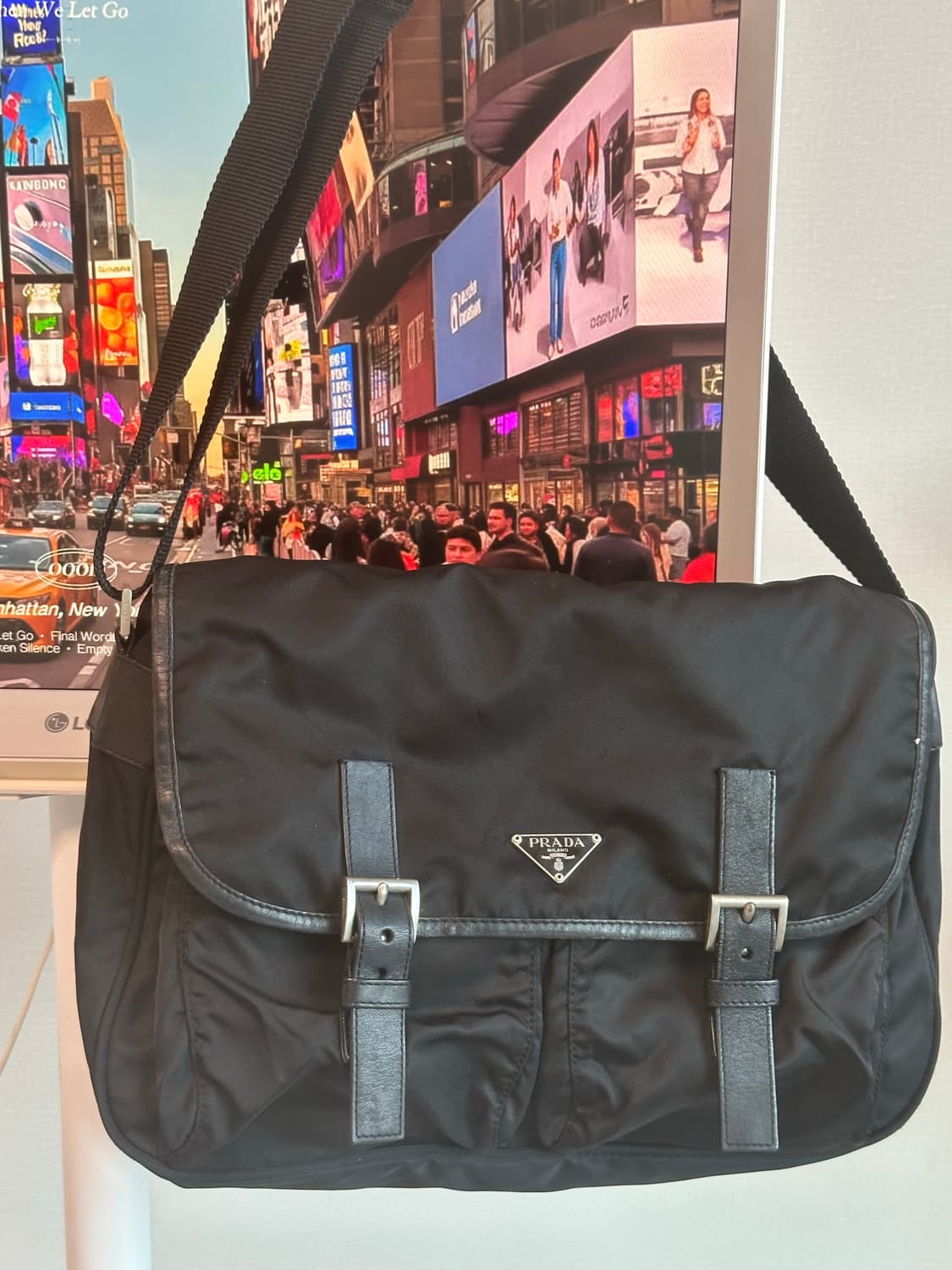 프라다 투버클 포코노 나일론 메신저백 크로스백 상품이미지2