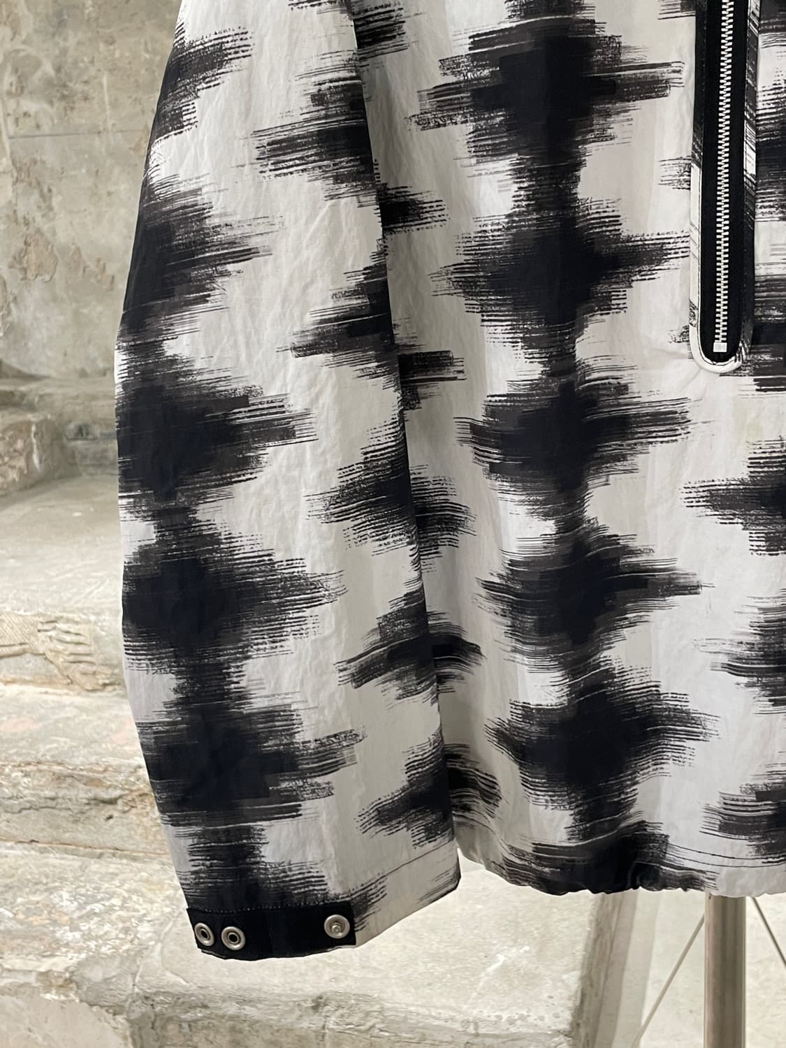 아노니모아노니마 브러쉬 스트로크 하프집 아노락 상품이미지4