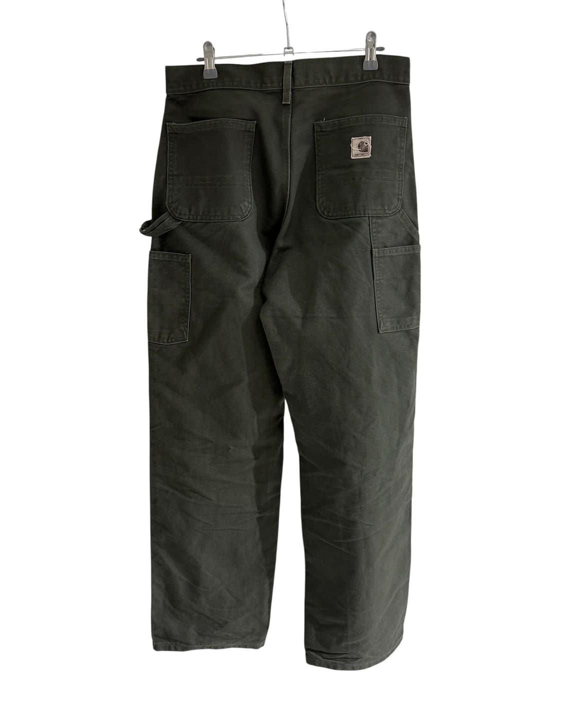칼하트 B11 모스그린 싱글니 카펜터 워크 팬츠 상품이미지2