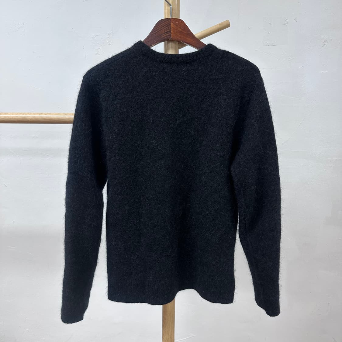 프레드페리 울 알파카 라운드 니트 스웨터 L사이즈 J29 상품이미지4