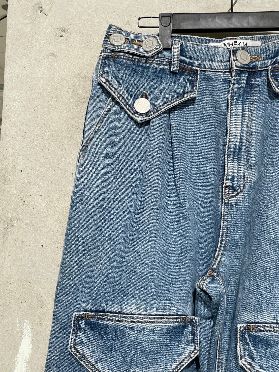 김해김 연청 6-포켓 데님 팬츠 상품이미지2