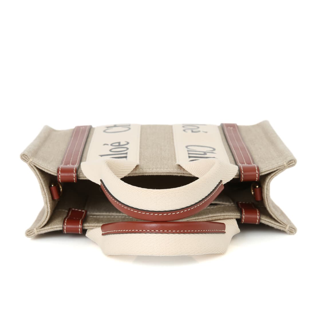 끌로에 우디 스몰 토트 캔버스 우디 크로스백 CHC22AS397I2690 상품이미지7