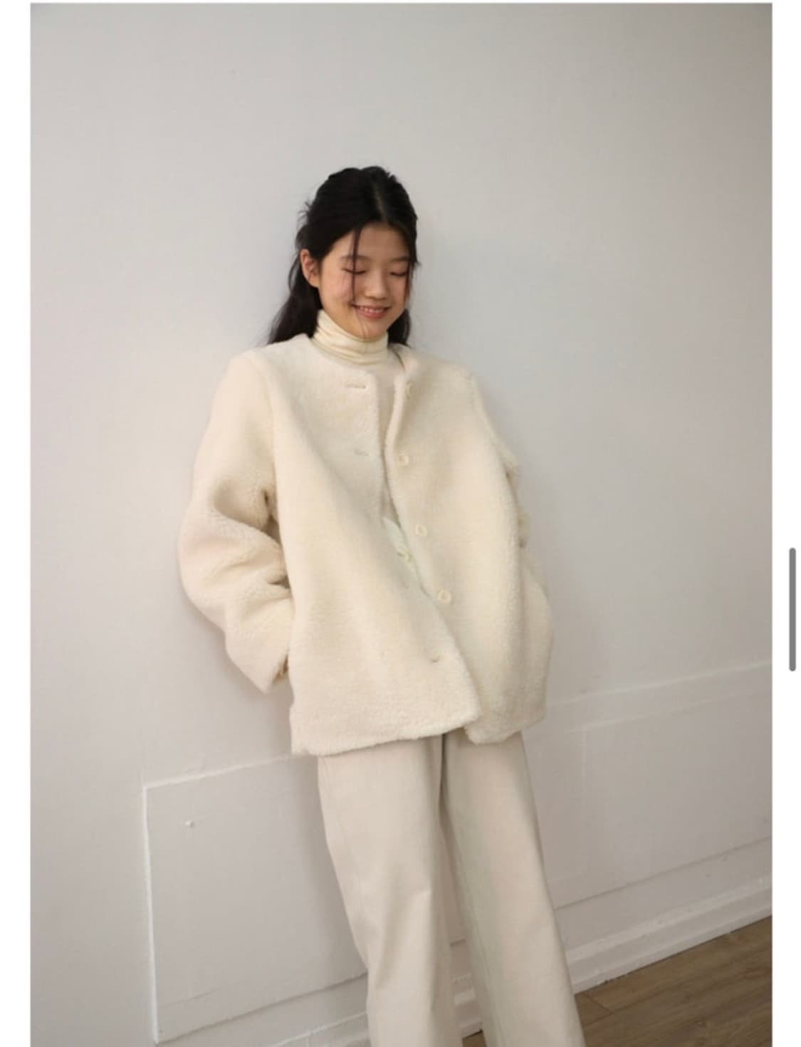 LETTER 샵레터 제인 퍼 코트 상품이미지2