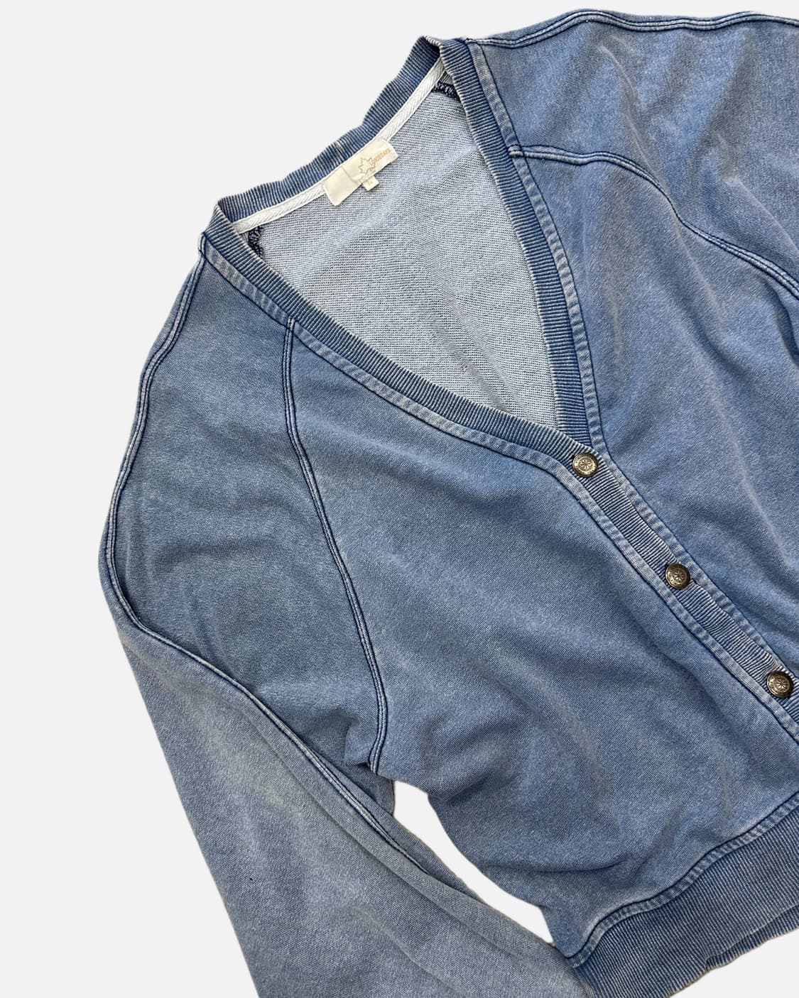 garment blue raglan cardigan 상품이미지3