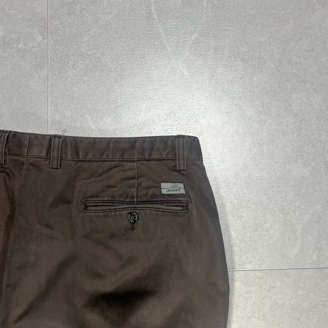 [38] 00s 라코스테 남성 면바지 치노팬츠 브라운 상품이미지1