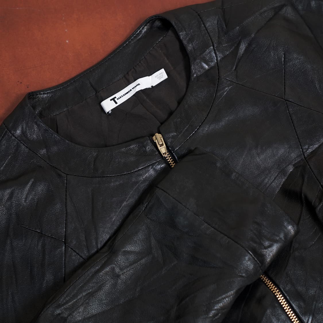 알렉산더왕 램스킨 레더 자켓 상품이미지5