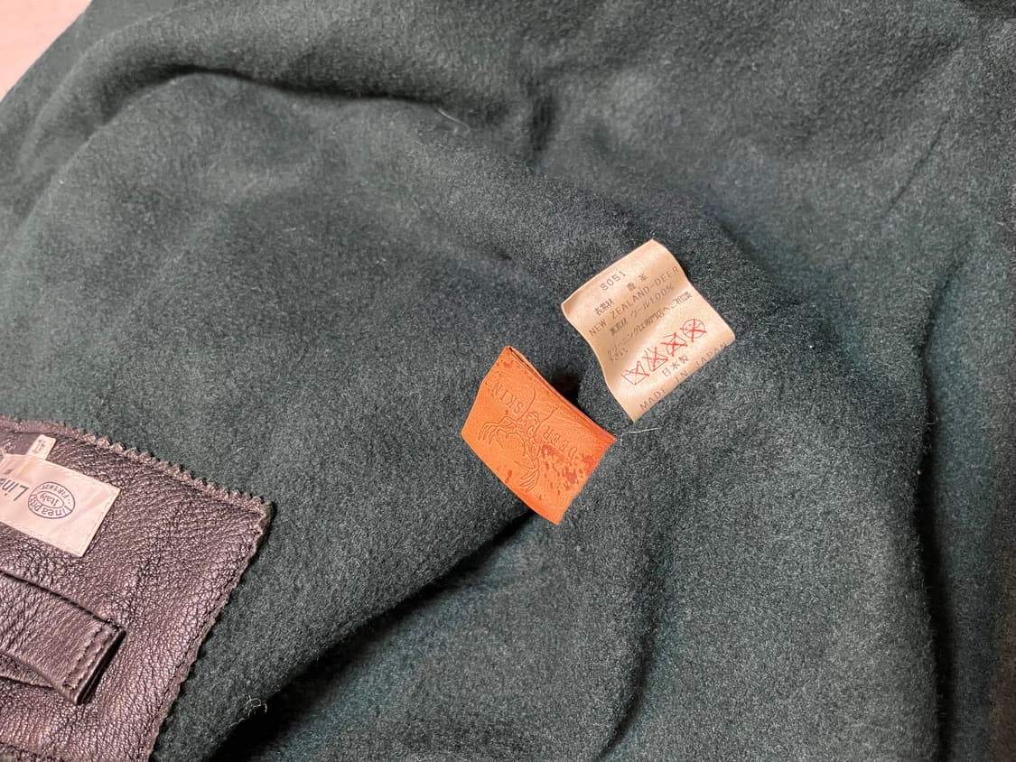 Linea Pitti 사슴가죽 카코트 Made in Japan XL 상품이미지6