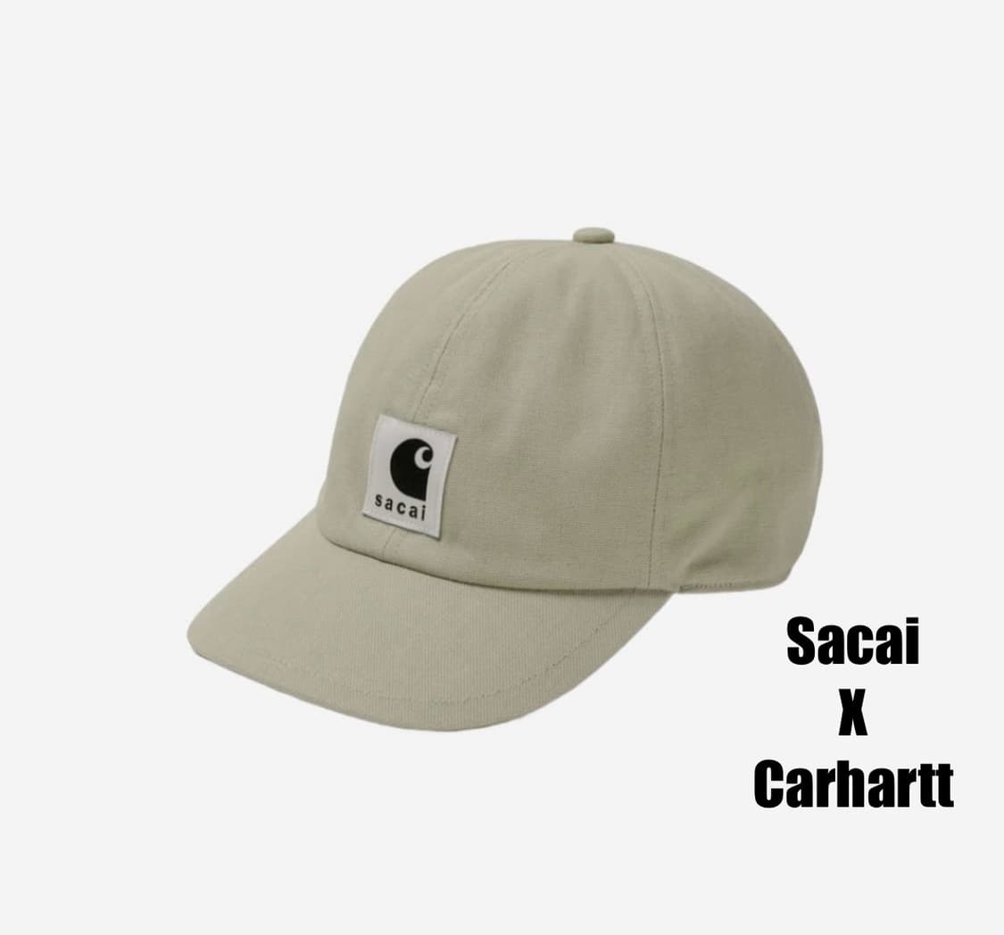 [OS] 사카이 x 칼하트 WIP 덕 캡 라이트 그린 상품이미지1
