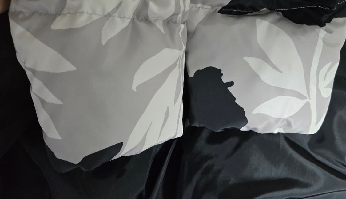 마리메꼬 플라워 패턴 롱패딩 상품이미지7