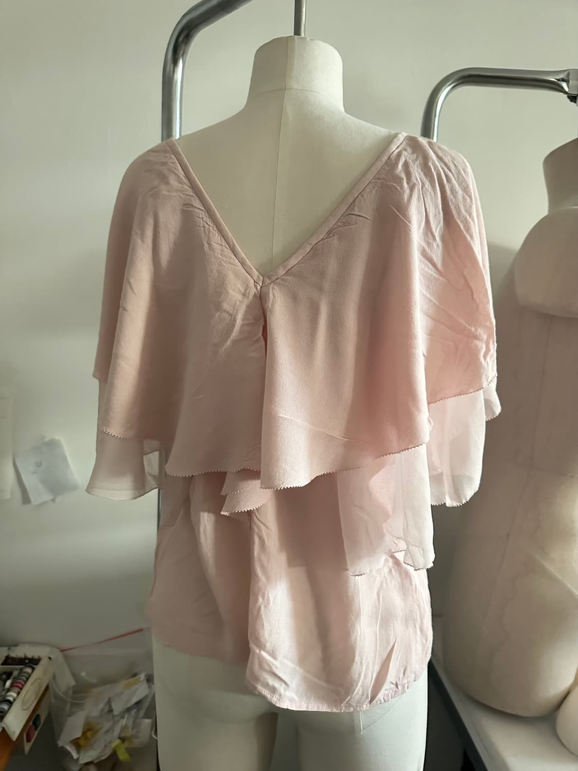 인디 핑크 쉬폰 블라우스 상품이미지6