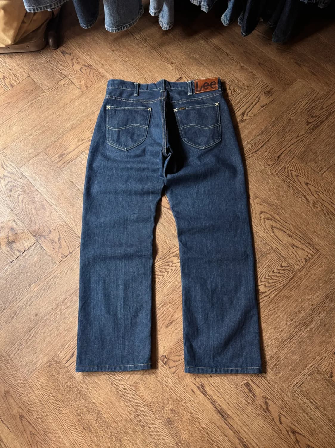 [32]Lee Riders 재팬메이드 스트레이트 생지 데님 팬츠 상품이미지1