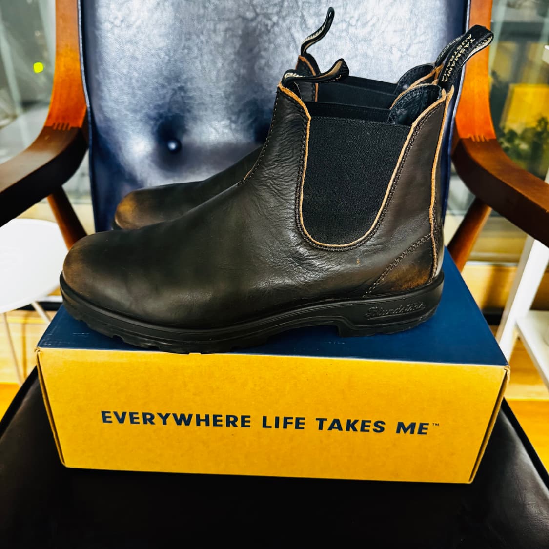 블런드스톤 첼시부츠 2440 빈티지브라운 9사이즈 상품이미지2