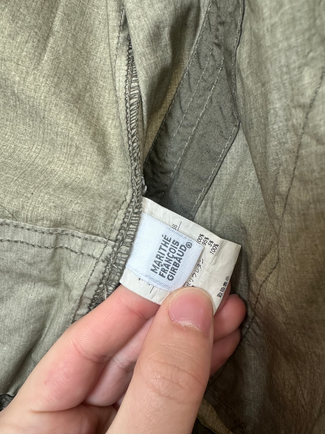 90s 마리떼 프랑소와 저버 유틸리티 자켓 상품이미지10