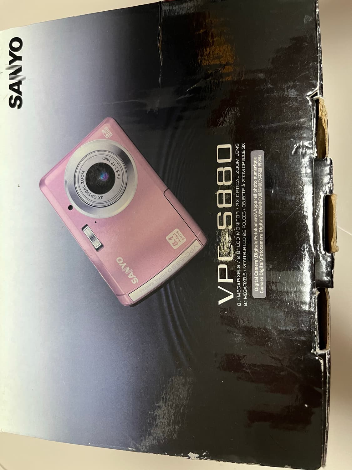 sanyo  s880 산요 카메라 핑크 상품이미지8