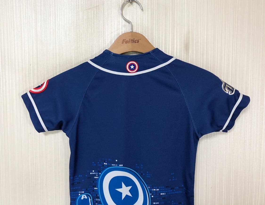 KBO NC다이노스X마블콜라보 캡틴아메리카 유니폼/져지 3A 상품이미지9