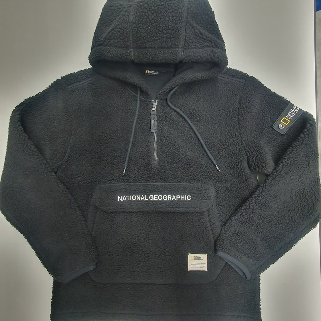 내셔널지오그래픽 뽀글이 후드 상품이미지1