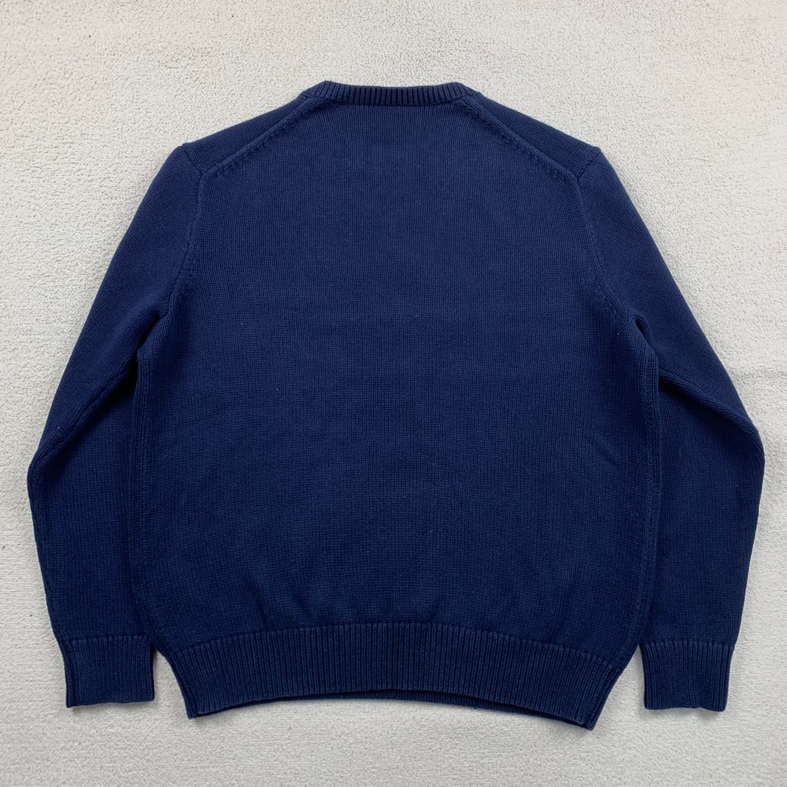 폴로 랄프로렌 RL 인타르시아 로고 니트 네이비 상품이미지2