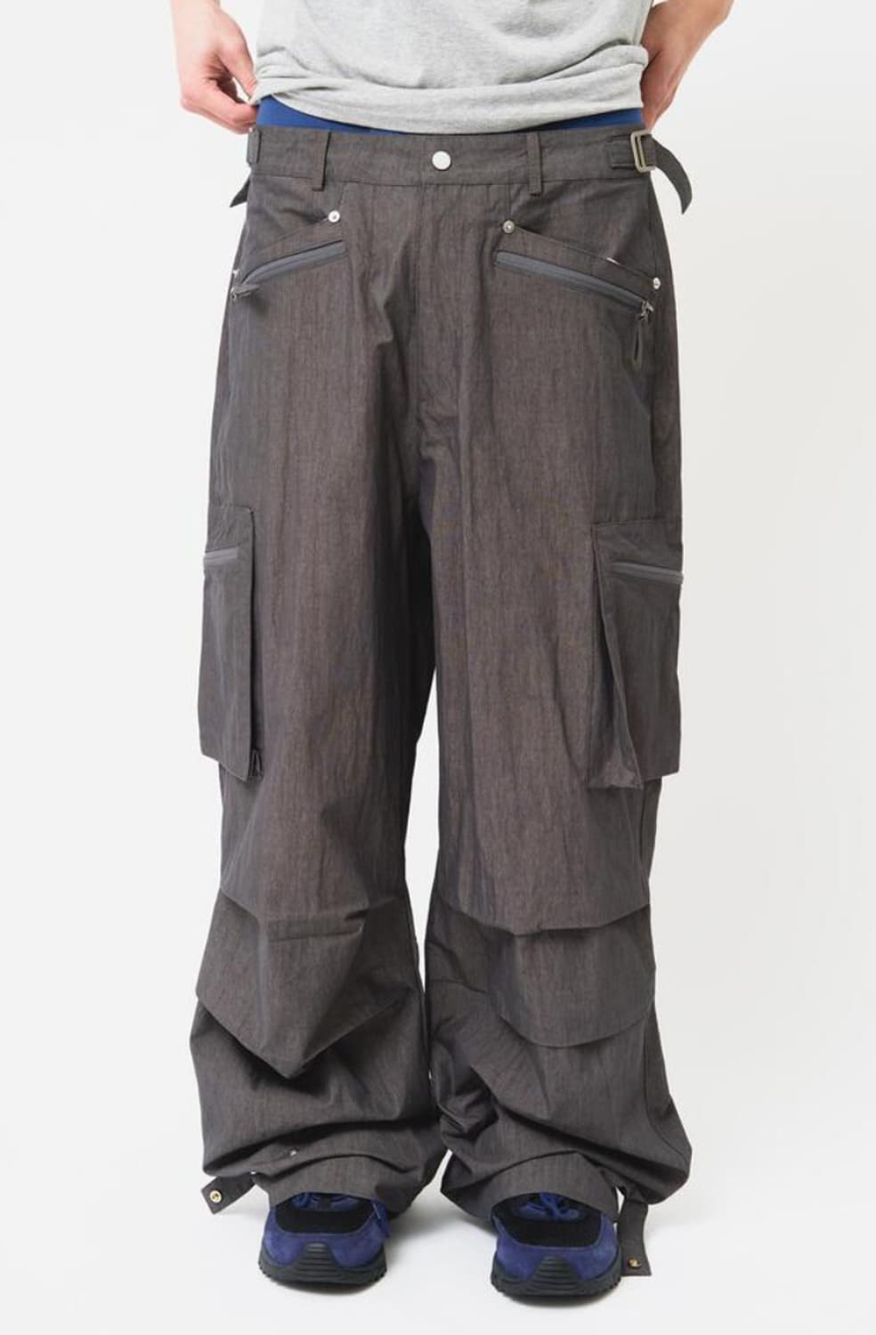 Z Cargo Parachute Pants charcoal 상품이미지1