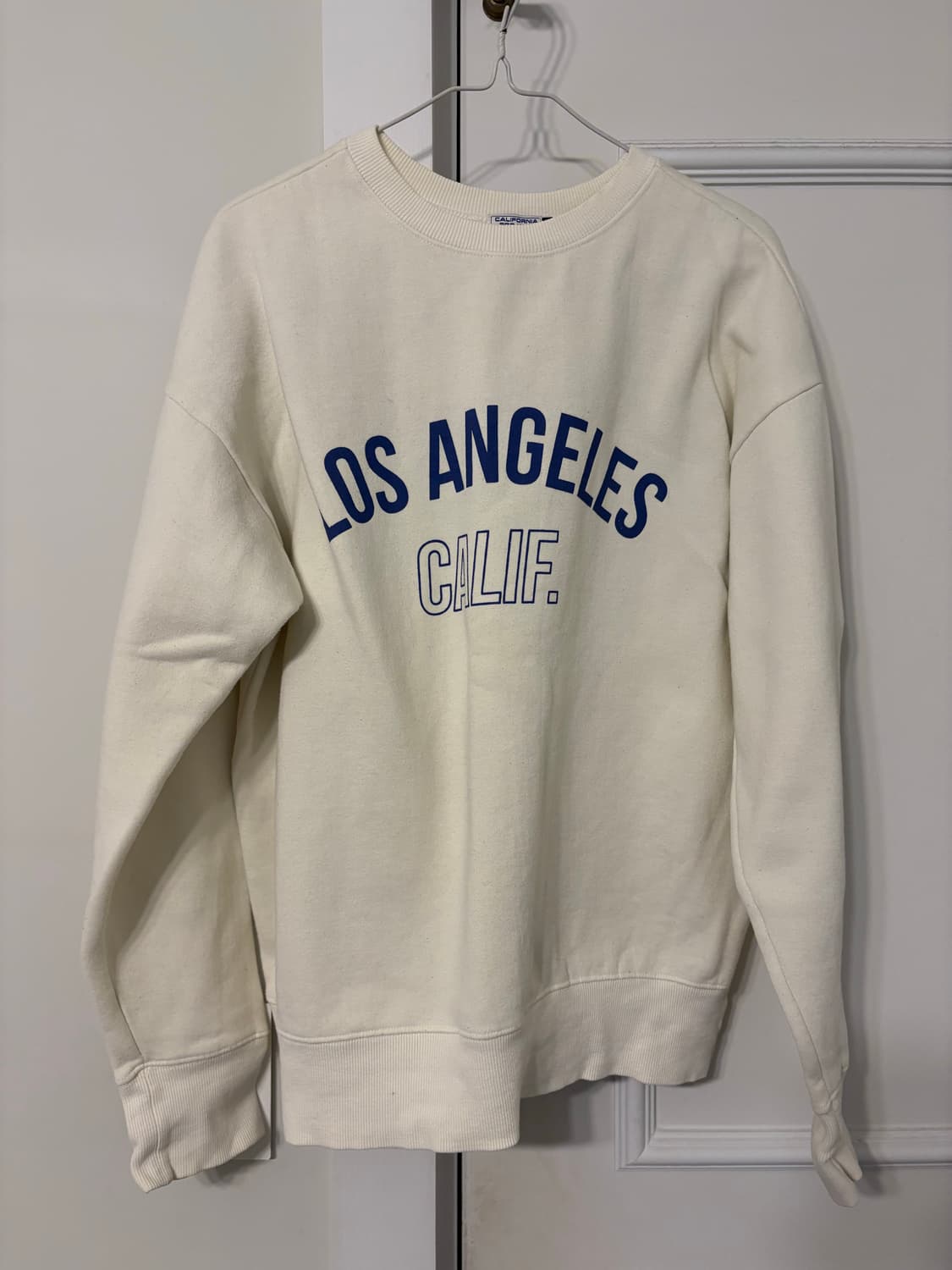 캘리포니아프로젝트 기모 맨투맨 상품이미지1