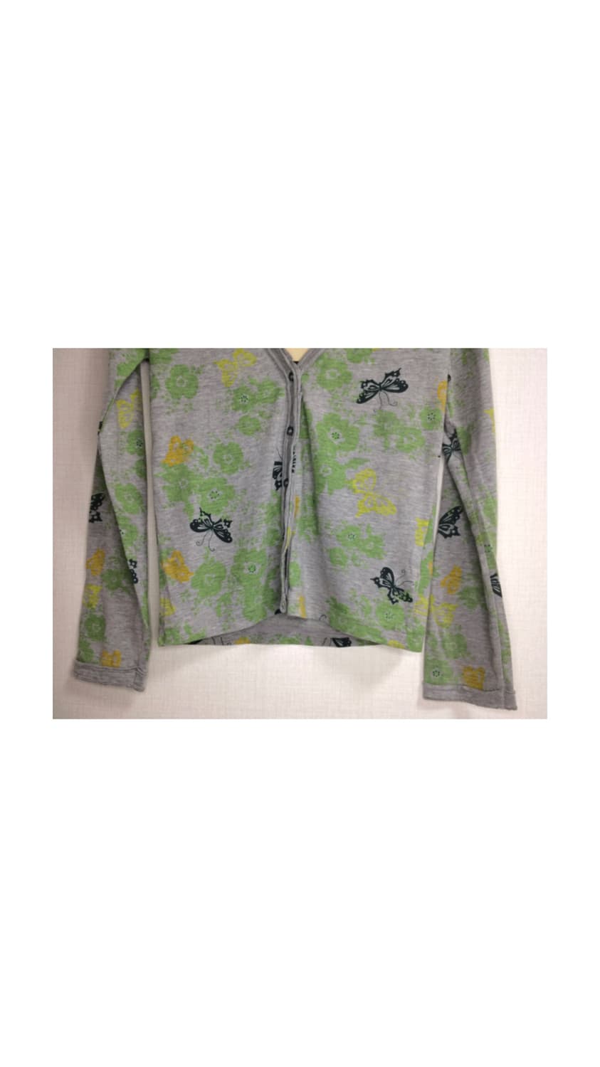 Scolar 스칼라 그레이 플라워 에스닉 가디건 상품이미지3