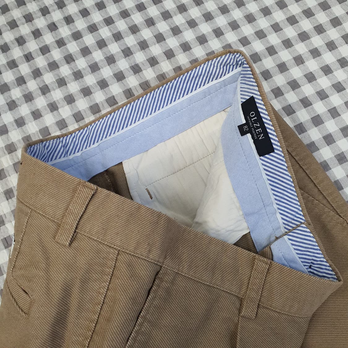 올젠 면 바지 남자31 상품이미지2