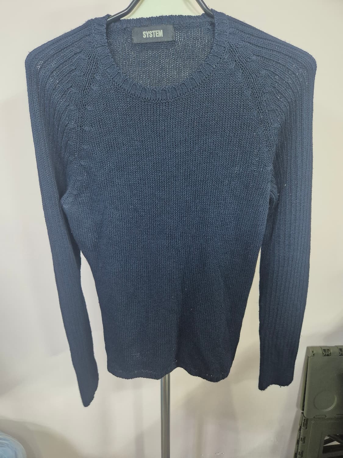 SYSTEM 네이비 니트 90(F) 상품이미지1