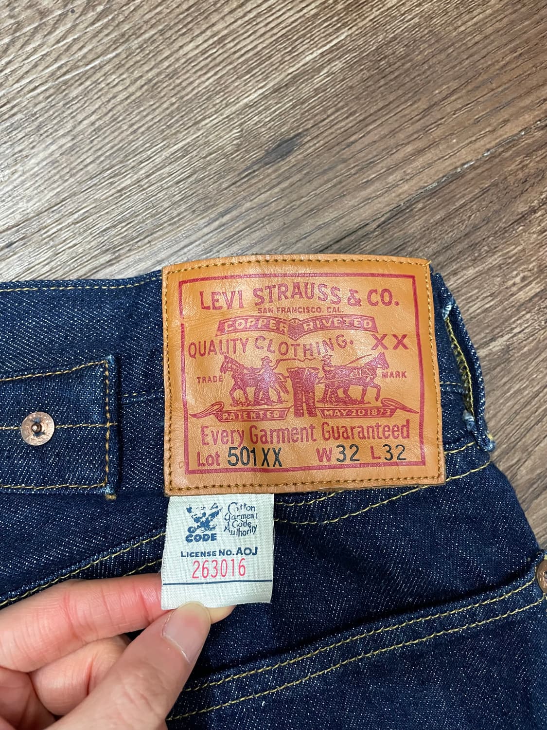 리바이스 LVC 501XX 33501 상품이미지9