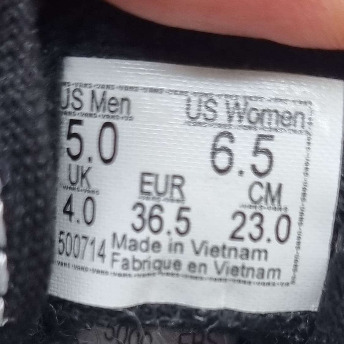 반스 올드스쿨 검흰 여성 운동화 230 상품이미지6