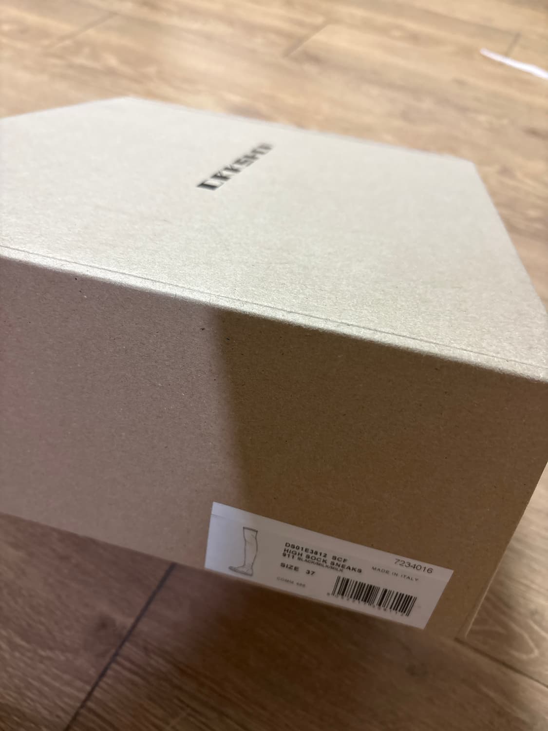 릭오웬스 하이삭스 스니커즈 37 상품이미지10