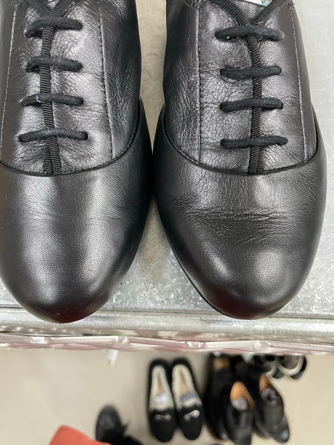 캠퍼 레더 펌프스 블랙 39 상품이미지10