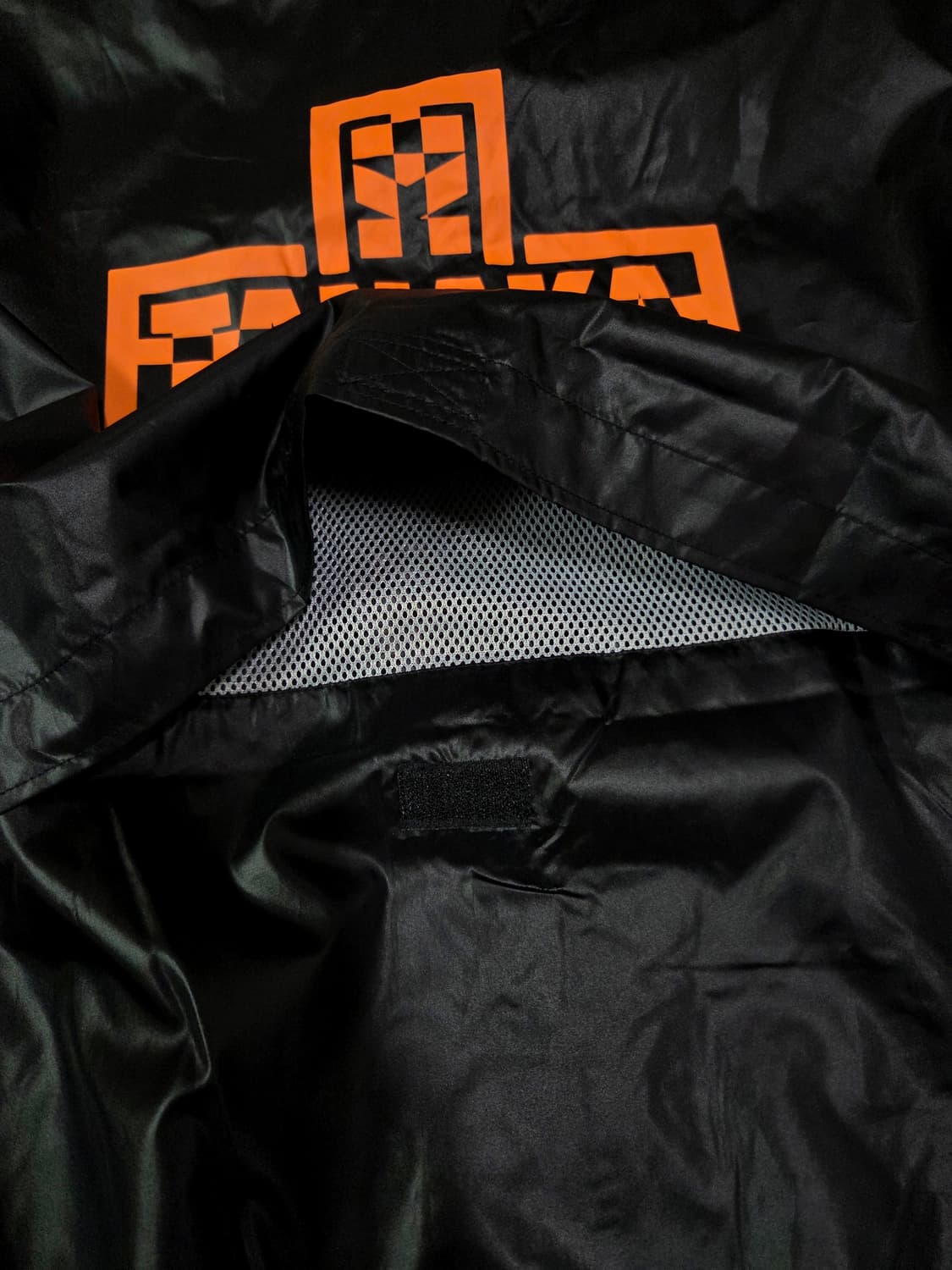 Printstar 블랙 윈드 브레이커 하이넥 점퍼 재킷 상품이미지7