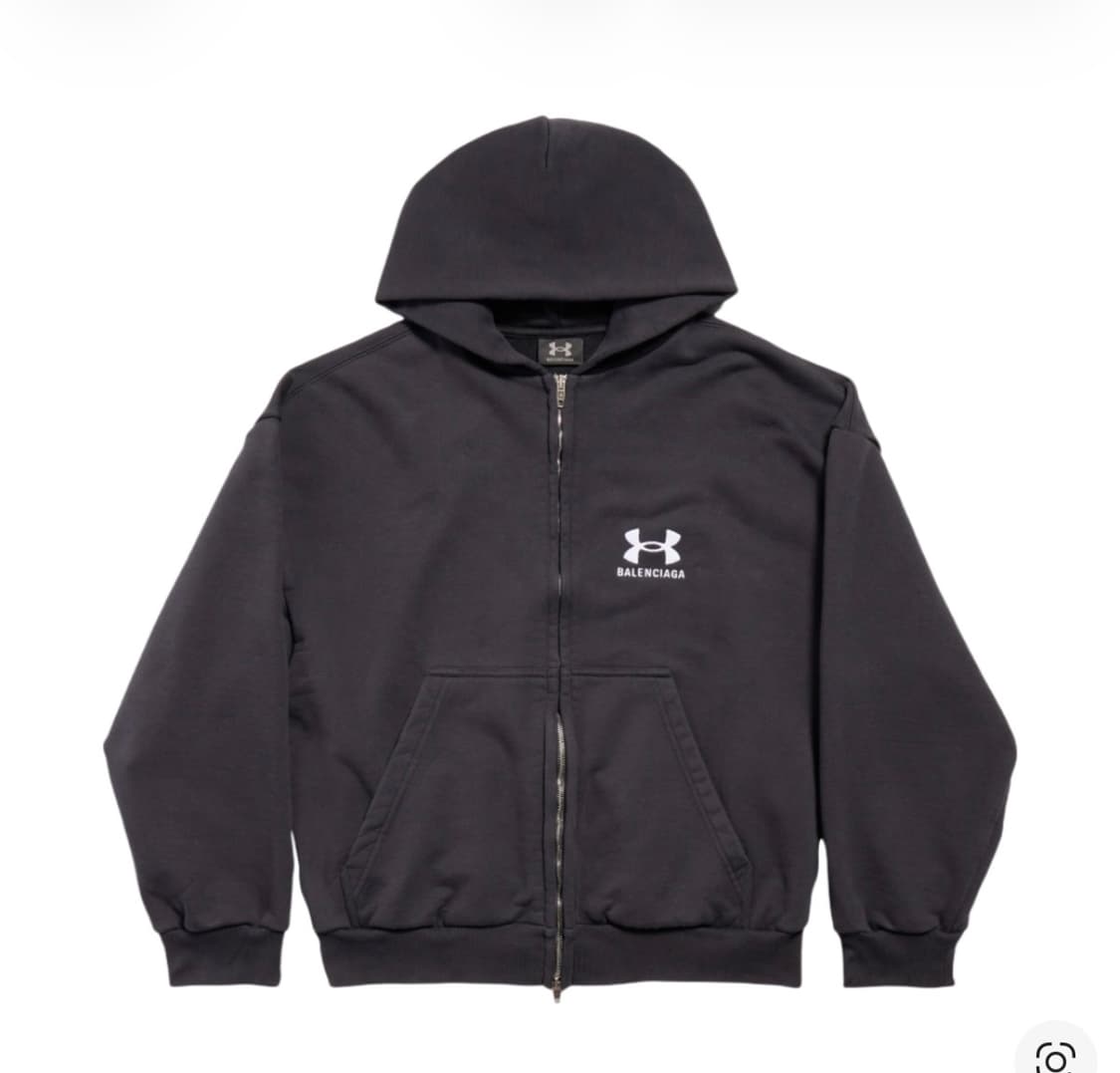 구매 M,L) 발렌시아가 언더아머 후드 집업 구매 상품이미지1